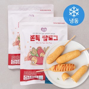 또또맘 쫀득 쌀도그 (냉동), 200g, 2개