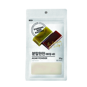 큐원 홈베이킹 분말한천, 30g, 1개