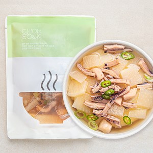 바다원 초이스쿡 속시원한 오징어무국, 500g, 1개