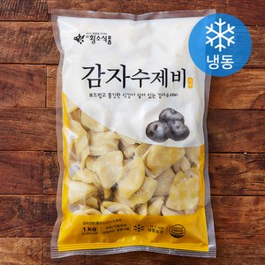 황소식품 감자수제비 (냉동), 1kg, 1개