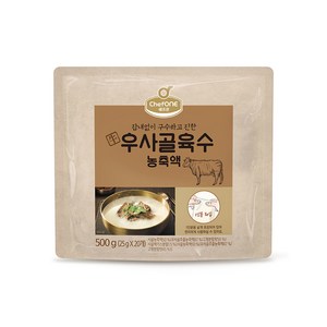 대상 쉐프원 우사골육수 농축액, 1개, 500g