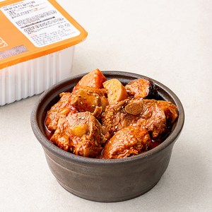 비움반찬 데우기만 하면 되는 매운 돼지 갈비찜, 500g, 1개