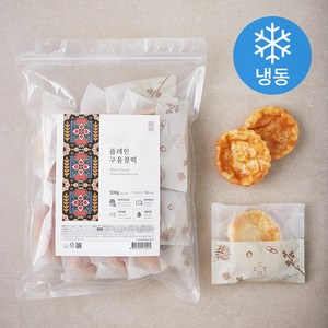 담꽃 구움찰떡 플레인 10입 (냉동), 500g, 1개