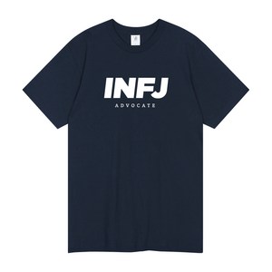 언탭트 MBTI시리즈 INFJ 16수 반팔 티셔츠