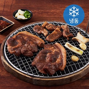 갈비아저씨 목살 양념구이 208 (냉동), 600g, 1개