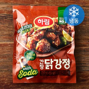 하림 간장 닭강정 (냉동), 250g, 1개