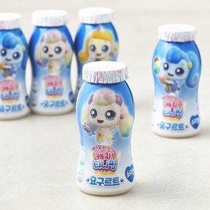 빙그레 캐치티니핑 요구르트 소다향 5입, 400ml, 1개