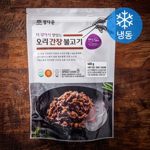 정다운 더 얇아서 맛있는 오리 간장 불고기 (냉동), 400g, 1개