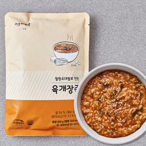 서울마님죽 육개장죽, 500g, 1개