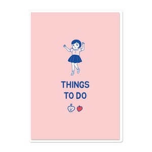 달퐁이네문방구 Things To Do 다이어리, 살구