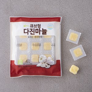 가나 큐브형 다진마늘, 155g, 1개