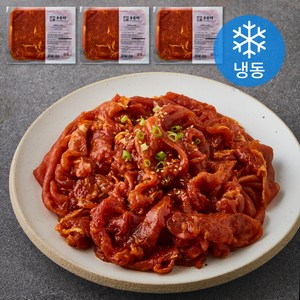 우돈타 기사식당 한돈 제육 (냉동), 3개, 400g