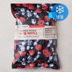 팜앤푸드 트리플 베리믹스 (냉동), 1kg, 1개