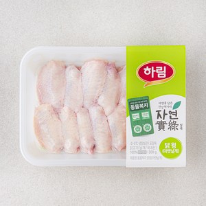 하림 동물복지 인증 자연실록 닭 윙 아랫날개 (냉장), 300g, 1개