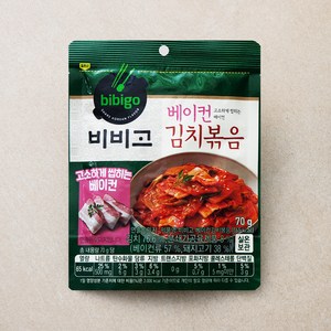 비비고 베이컨 김치볶음, 70g, 1개