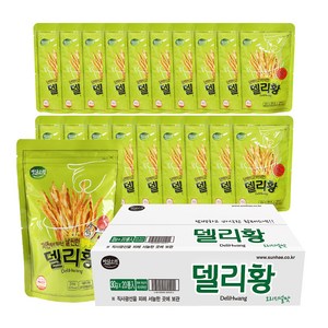 바다소리 델리황 어포스낵 오리지널 뉴 20p, 30g, 20개