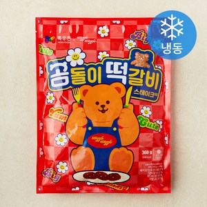 목우촌 곰돌이 떡갈비 스테이크60 (냉동), 360g, 1개