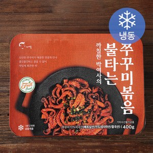 까박 까칠한 박여사의 불타는 쭈꾸미볶음 (냉동), 400g, 1팩