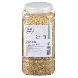 월드그린 싱싱영양통 현미, 2kg, 1개