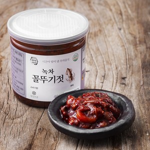 자연다감 녹차 꼴뚜기젓, 400g, 1개