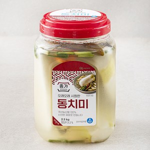 대상 종가 시원한 동치미 PET, 2.5kg, 1개