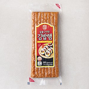 한성기업 숯불구이맛 김밥햄, 200g, 1개