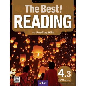 The Best Reading 4.3 (Student Book + Wokbook + Wod/Sentence Note):with Reading Skills, A List