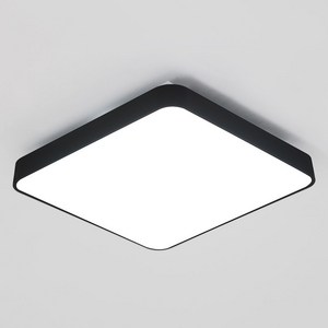 LED 하이 50W 천장등, 블랙