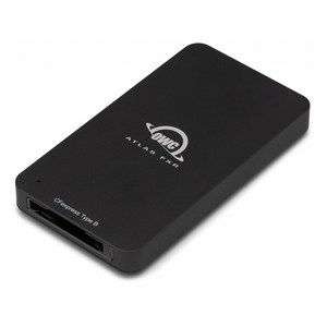 OWC 썬더볼트 USB3.2 Gen2 CFexpess Type B 메모리 카드 리더기 1600MB / s, OWC Atlas FXR, 1개