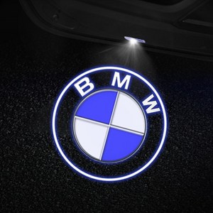 티커벨 BMW G20 로고 LED 도어라이트, 2개