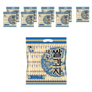 제왕 쌀과자 사각 고소한맛, 270g, 10개