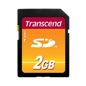 트랜센드 SD 카드 TS2GSDC, 2GB, 1개