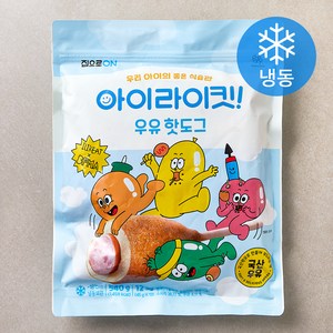 집으로온 아이라이킷 우유 핫도그 (냉동), 540g, 1개