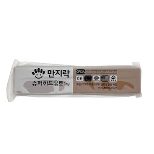 이야코 NEW 만지락 슈퍼하드 유토 1kg, 1개