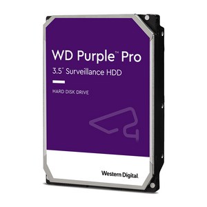 WD PURPLE PRO 보안용 하드디스크, WD101PURP, 10240GB