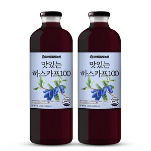 참앤들황토농원 맛있는 하스카프 100, 2개, 1L