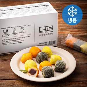 떡편 삼색 경단 12개입 (냉동), 600g, 1개