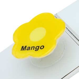 MANGO 플라워 휴대폰 스마트톡 망고톡, 옐로우, 1개