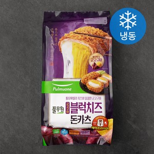 풀무원 군고구마 블럭치즈 돈카츠 (냉동), 420g, 1개