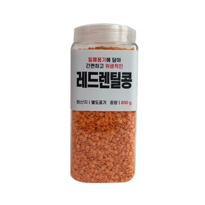 대한농산 통에담은 레드렌틸콩, 800g, 1개