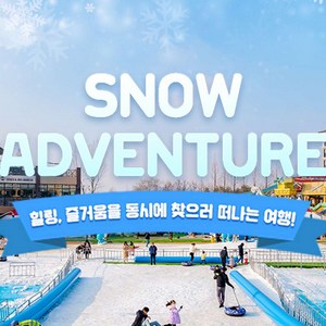 [충남] 소노벨 천안 스노우어드벤처 이용권 (12/20~25/02/10)