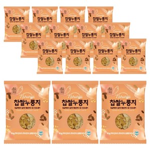 미식백과 찹쌀 누룽지 60g 개별포장, 15개