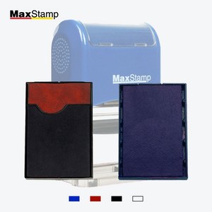 [삼촌네도장] 맥스 직사각 자동스탬프 잉크 패드 MAX STAMP 3050 3360, 1.CSI-3050, 1.청색패드