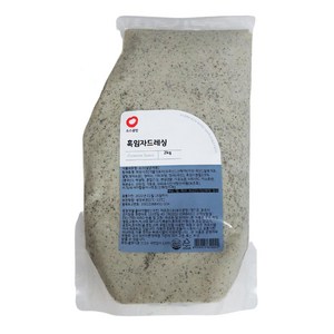 소스공방)흑임자드레싱 2kg, 1개