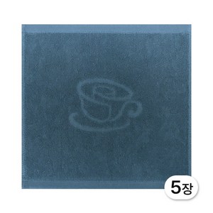 카페행주 30수 면 행주, 네이비, 5개