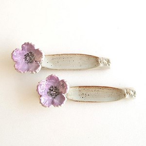 토비 보라 꽃잎 수저받침 (2P), 색상, 2개