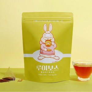 우고래빗 루이보스 허브차 50티백 (1.5gx50T), 1개, 50개입, 75g