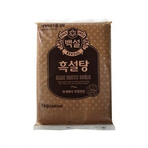 백설흑설탕1kg O1EA, 1개, 본상품선택, 1kg