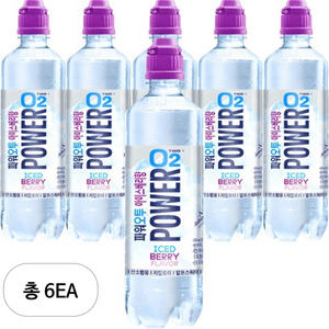 파워오투 아이스베리향, 500ml, 6개