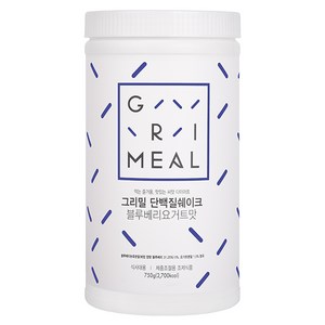 그리밀 단백질쉐이크 블루베리요거트맛, 750g, 1개